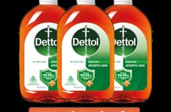 Dettol First Aid, Personal Hygiene, Surface Cleaner, Liquid Detergent, Handwash, phenyl Antiseptic Liquid(0.75 ml x Pack of 3)