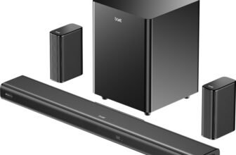 boAt Aavante Bar Prime DA750,Dolby Atmos,Subwoofer,Dual Rear Satellites,EQ Modes 750 W Bluetooth Soundbar(Black Regal, 5.1 Channel)