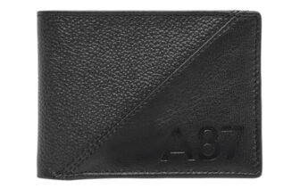 Aeropostale Men’s SLIMFOLD Wallet Tucson | Pebbled Leather | Formal & Minimalist Carry