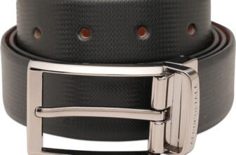AEROPOSTALE Men Casual Black Genuine Leather Reversible Belt