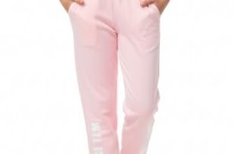 Clotth Theory Girl’s Super Combed Cotton Trackpant and Joggers with Side Pocket for Casual Wear, Jogging, Exercise & Walking (Pack of 1) LT Pink
