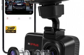 CP PLUS 3MP Car Dashcam Full HD+ G-Sensor Wide Angle View Night Vision Dashboard Camera System(1 Camera, 3MP(2304 x 1296P))