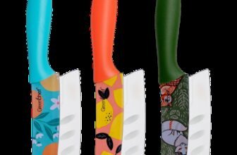 Greenchef 3 Pc Stainless Steel Knife Set SS Elite flora