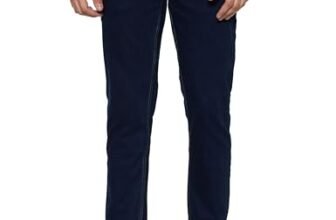 Peter England Men’s Premium Skinny Fit Stretchable Jeans Navy Blue