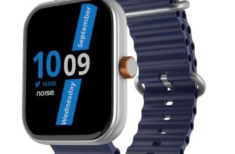 Noise New Launch ColorFit Pulse Air Smartwatch with BT Calling, 1.85″ TFT Display, Lightweight 45g Design, Heart Rate & Step Tracking, Multi-Sport Modes, Find My Phone, Water Resistant (Cobalt Blue)