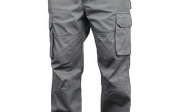 Lymio Cargo for Men | Cotton Cargo Pant | Drawstring Waist Pant (Also Available in Plus Sizes) (46-Grey-M)