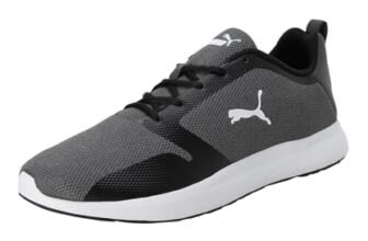 Puma Mens Feet Rodeo X2 Asphalt Running Shoe-Black-Silver – 7 Uk (30904000)