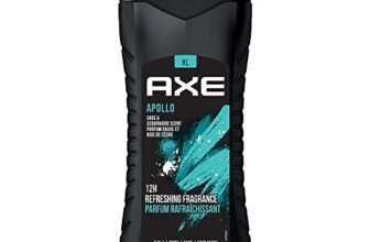 Axe Apollo 3 In 1 Body, Face & Hair Wash for Men, Long-Lasting Refreshing Sage & Cedarwood Fragrance for Up To 12hrs, Natural Origin Ingredients, Removes Odor & Bacteria, No Parabens, Dermatologically Tested, 400ml