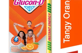 GLUCON-D Tangy Orange with 3 Benefits of Energy, Recovery, and Immunity, Refill Sports Drink(1.3 kg, Tangy Orange Flavored)