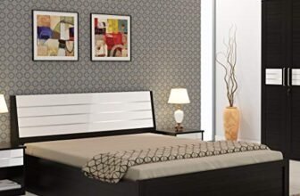 Spacewood Viva V3 Queen Bed with 3/4Th Lifton – Natural Wenge