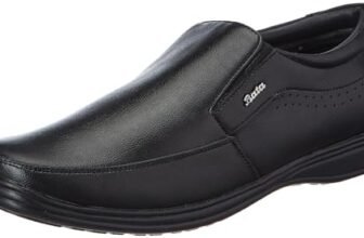 Bata Cloud E Men’s Black Formal Shoes – 8 UK (8516124)