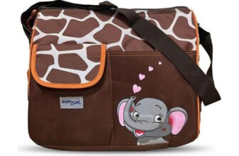 BUMTUM Baby Diaper Bag For Mothers Spacious Waterproof Backpack With Multiple Pockets Mothers Maternity Bags for Travel Diaper Backpack(Elphie Orange)