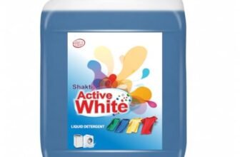 Active White Ultra Liquid Detergent – 10L Mega Jar | Lavender Fragrance | Powerful Stain Remover | Suitable for Front Load & Top Load Washing Machines & Bucket Wash | Gentle on Clothes