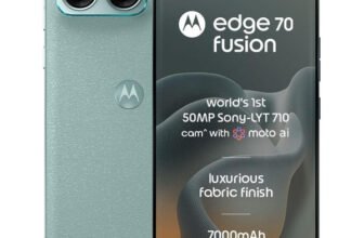 MOTOROLA Edge 70 Fusion Snapdragon (Pantone BLUE SURF, 128 GB)(8 GB RAM)