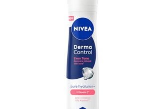 NIVEA Derma Control Eventone, 0% Alcohol, Pure Hyaluron & VitC Underarm Deo SprayWomen 150ml