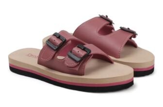 TWO SOFT Flip Flop for Women | Soft Comfortable | Breathable | Fashionable | Stylish | Trendy | Super Soft | Lightweight | Anti-Slip Sole | Indoor & Outdoor | (Peach, 6, UK Footwear Size System, Adult, Women, Numeric, Medium, 6)