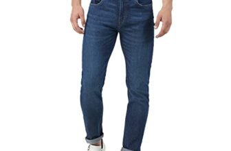 INKD Men’s Slim Fit Jeans – Mid-Rise | Cotton Blend | Contrast Stitch | Stretchable Fabric | Classic 5 Pocket Styling | Men’s Bottomwear (Available in Plus Sizes)