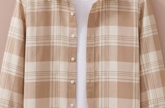 SHIRTZONE Men Checkered Casual Beige Shirt