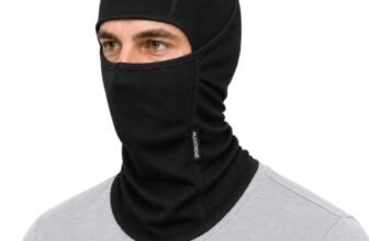 Allextreme Dryfit Full Face Mask with Enhanced UV Sun Wind & Dust Protection for Riding, Skiing, Cycling & Hiking | 9-in-1 Balaclava Helmet Liner Anti-Pollution Bandana for Men & Women Riders (Black)