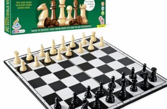 RATNA’S Strategy Game Junior Kings Premium Chess Board Set for Kids with Logical and Strong Mind to Enhance Their Logical Thinking and Concentration