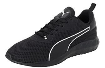 PUMA | Fusion Men’s Running Shoes | Black-White | 10UK