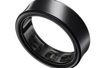 Samsung Galaxy Ring, with Smart AI, Size First W/Sizing Kit, No App Subscription, Fitness Monitor, Sleep Tracker, Up to 7-Day Battery, Size 14, Titanium Black