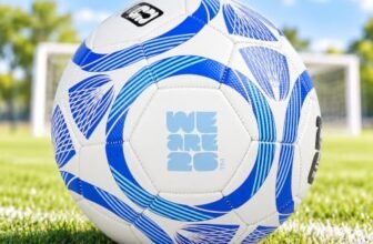 Hamleys Football Size 5 Officially Licensed World Cup 2026 White Blue