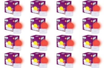Philips 0.5W LED Bulb Red | Joy Vision Plug-and-Play LED Night Lamp | Night Light for Bedrooms & Corridors | 2-Pin Socket | Energy Saving, Long Life | Pack of 24
