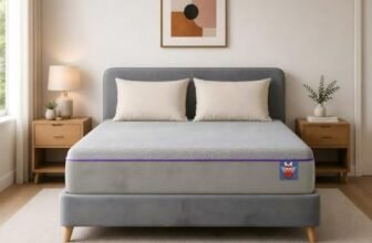 Captain Snooze FLIPFORCE™ Dual Comfort Mattress (10 Years Warranty) | Orthopedic Support Foam with Breathable Fabric | Reversible Soft & Firm Comfort Double Size Bed Mattress (72x48x4)
