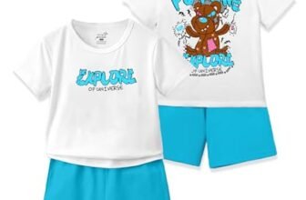 Mightpride® Boy’s 100% Pure Cotton Premium Printed Tshirt and Shorts Set (Pack of 1)