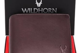 WildHorn India Dark Brown Leather Men’s Wallet (WH2083)