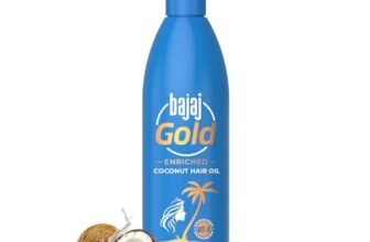 Bajaj Gold Coconut Hair Oil, Enriched With Vitamin E, 300ml