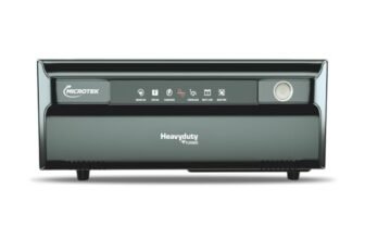 Microtek vTurbo New 2000 24V 1650VA/1320W Digital Wave Inverter, Home & Office Power Backup, Fast Charging, Compatible with Lithium-Ion, Tubular, Flat Plate & SMF Batteries, 3 Year Warranty
