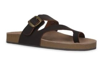 Bata Bio Toering Men’s Dark Brown Sandals – 10 UK (8734007)