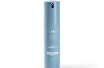 in.skin 2% Hyaluronic Acid (HA5) Gel Moisturizer for Oily & Dry Skin with 4% Saffron Extract, Aloe & Cucumber | Lightweight Hydrating Face Moisturizer, Brightening for Dull Skin | 50 g