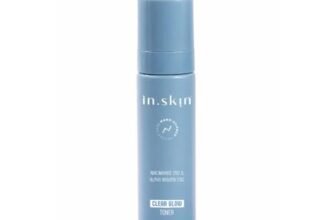 inskin Clear Glow Toner with Alpha Arbutin & Niacinamide | Reduces Dark Spots & Evens Skin Tone | Hydrating Face Mist with Provitamin B5 | For Oily & Acne-Prone Skin | 100 ml
