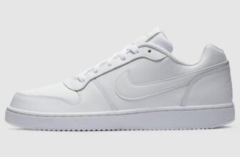 NIKE EBERNON LOW Basketball Shoes For Men(White , 10)
