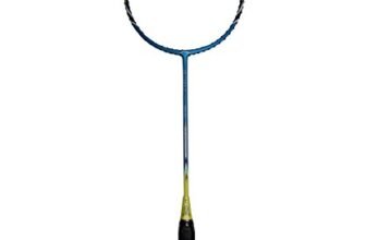 Li-Ning Power 1600 G-Force Carbon Fiber Badminton Racquet, Size S2 (Blue/Lime)