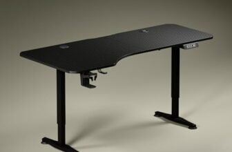Green Soul Trigger 2.0 Height Adjustable Standing Desk | Ergonomic Design Table Top (5.3 Ft) | Integrated Charging | Digital Display with Memory Preset | 3 Year Warranty | (Black 1600 x 750 Top)