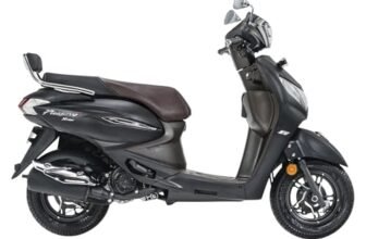 Hero MotoCorp Pleasure+ 110 VX Drum Brake OBD2B MAT BLACK Booking for Ex-Showroom Price