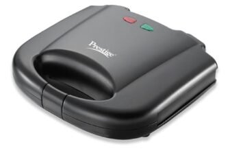 Prestige PSMFB 800 W Sandwich Toaster with sandwich plates|Makes multi-layered sandwiches|Black|1 year warranty