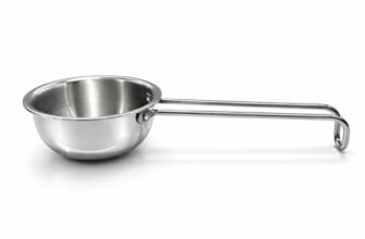 ZENSIL Lumora Triply Stainless Steel Tadka Pan 12 cm (500 ml) with Extended Support & Riveted Stay-Cool Handle, Enhanced Stability, Tempering Pan for Dal, Curry, Ghee & Spices, Induction & Gas Ready