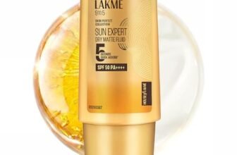 Lakme Fluid SPF 50 PA++++ In-Vivo tested Sunscreen With 1% Niacinamide & Ceramide,all skin type 30ml