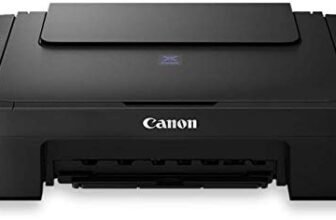 Canon PIXMA E470 All in One WiFi Inkjet Colour Printer with Scanner for Home, Upto 400 Black and 180 Colour Prints