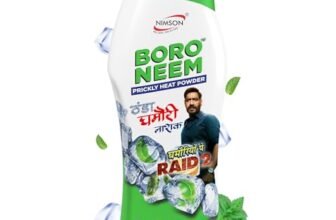 Nimson Boro Neem Cool Talc | Prickly Heat Relief Soothing & Antibacterial Talcum Powder (300 g)