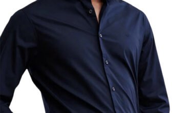 FASHION WITH PATHAN Men Solid Formal Blue Shirt