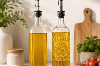 OTIZ 900 ml Cooking Oil Dispenser Set(Pack of 2)