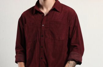 KOTTY Men Solid Casual Red Shirt