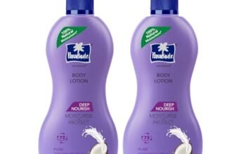 Parachute Advansed Deep Nourish Body Lotion for Women & Men, Dry Skin, 400ml | Pure Coconut Milk, 100% Natural, 72h Moisturisation (Pack of 2)