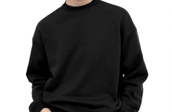 SONIBROS Full Sleeve Solid Men Sweatshirt